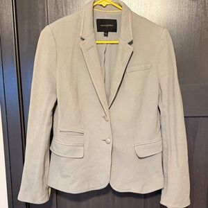 Banana Republic Factory Women's Gray Blazer - Size 6
